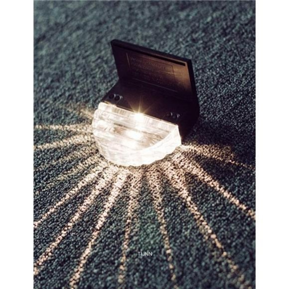 Solar Deck Lights, Outdoor Lighting Backyard Decor Outside Step Lights - 6 Pack - Picture 6 of 6